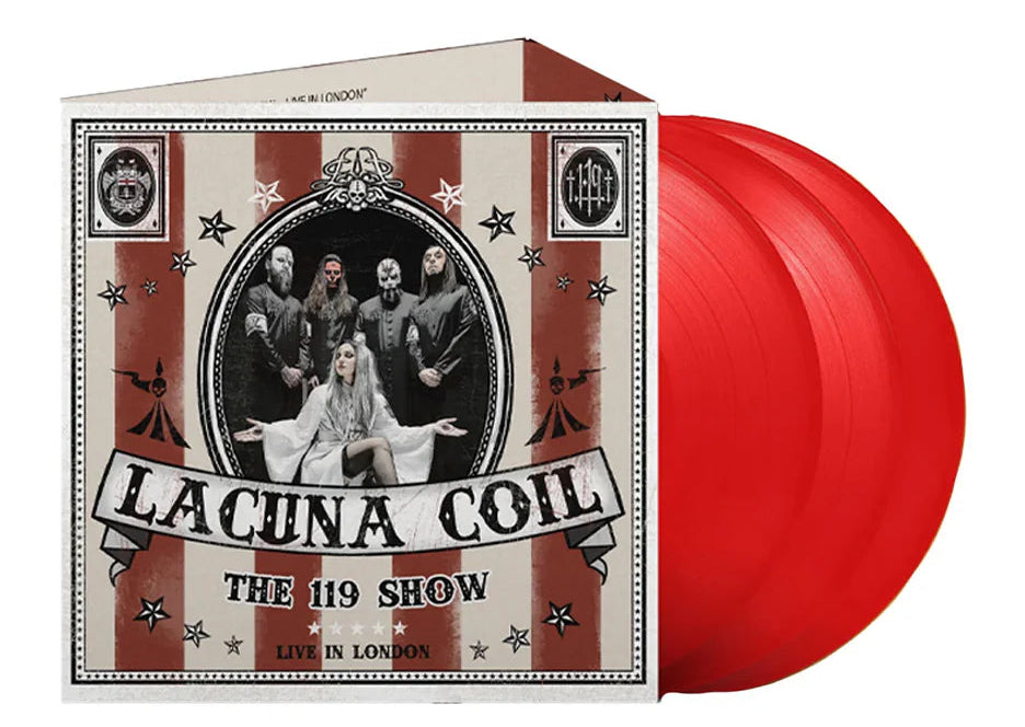 LACUNA COIL - THE 119 SHOW: LIVE IN LONDON (1 of 500, Limited Triple Red Vinyl)(3LP)