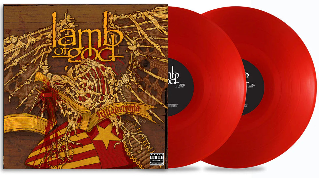 LAMB OF GOD - KILLADELPHIA (Limited 1 of 500, Double Translucent Ruby Vinyl) (2LP)