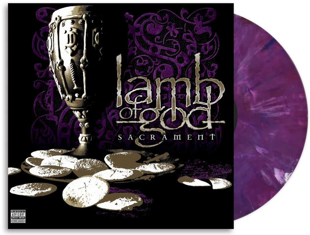 LAMB OF GOD - SACRAMENT (20th Anniversary Edition, Blackened Purple Vinyl) [PREORDER]
