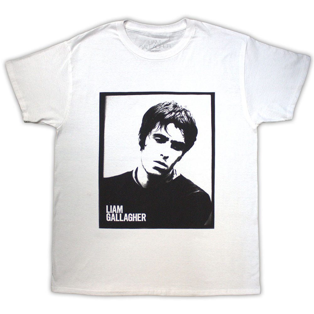 Liam Gallagher - Framed Photo White