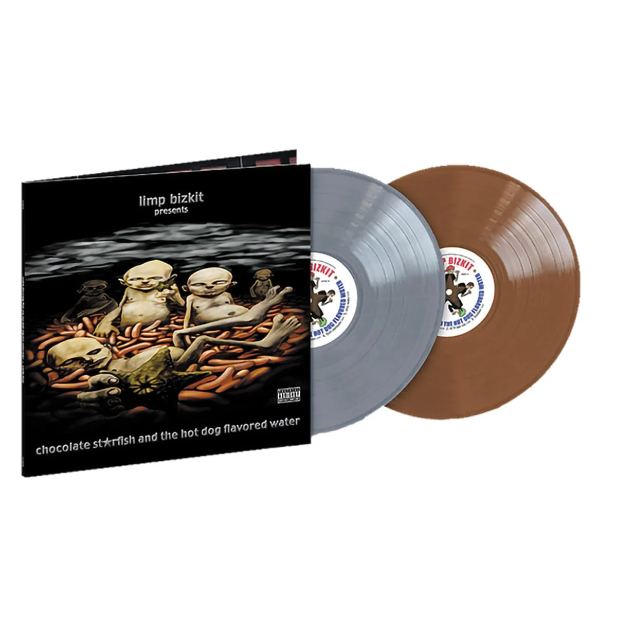 LIMP BIZKIT - CHOCOLATE STARFISH AND THE HOTDOG FLAVORED WATER (Limited Edition, Opaque Grey & Brown Vinyl) (2LP)