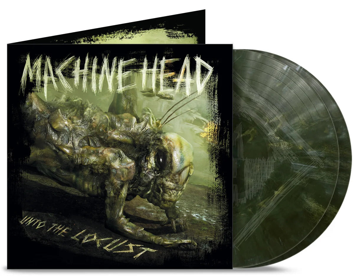MACHINE HEAD - UNTO THE LOCUST (Limited 15th Anniversary Edition, Double Dark Green Marble Vinyl) (2LP [PREORDER]