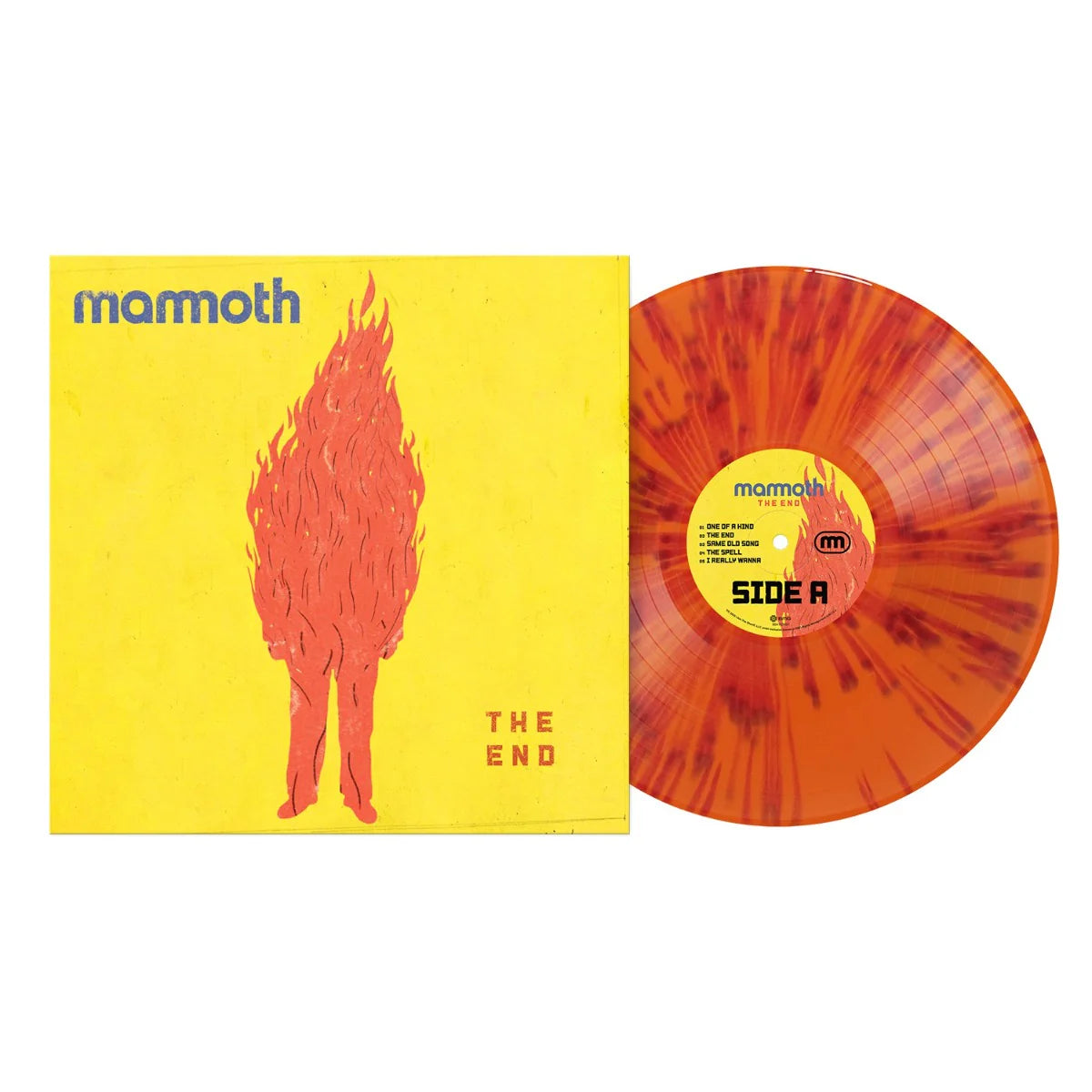 MAMMOTH - THE END (Indie Exclusive) (Orange/Red Splatter Vinyl)