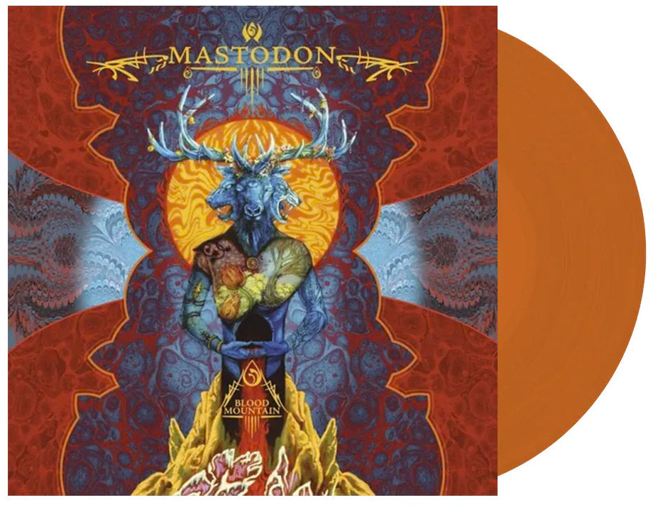 MASTODON - BLOOD MOUNTAIN (Limited 1 of 1000 Edition, Solid Orange Vinyl)