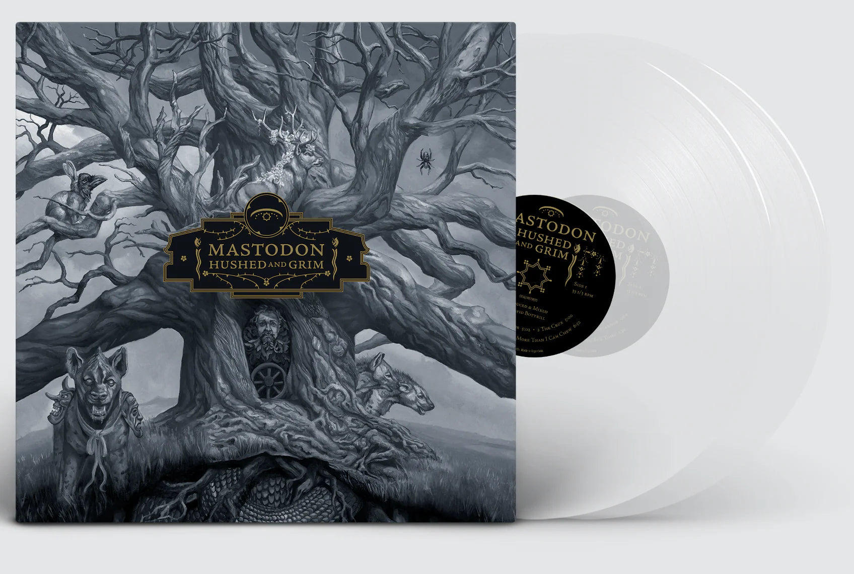 MASTODON - HUSHED AND GRIM (Indie Exclusive Clear Vinyl)(2LP)