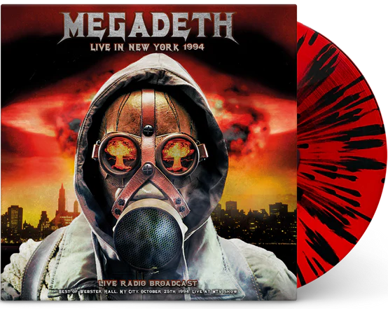 MEGADETH - LIVE IN NEW YORK 1994 (Limited Edition, Splatter Colored Vinyl) [Import]