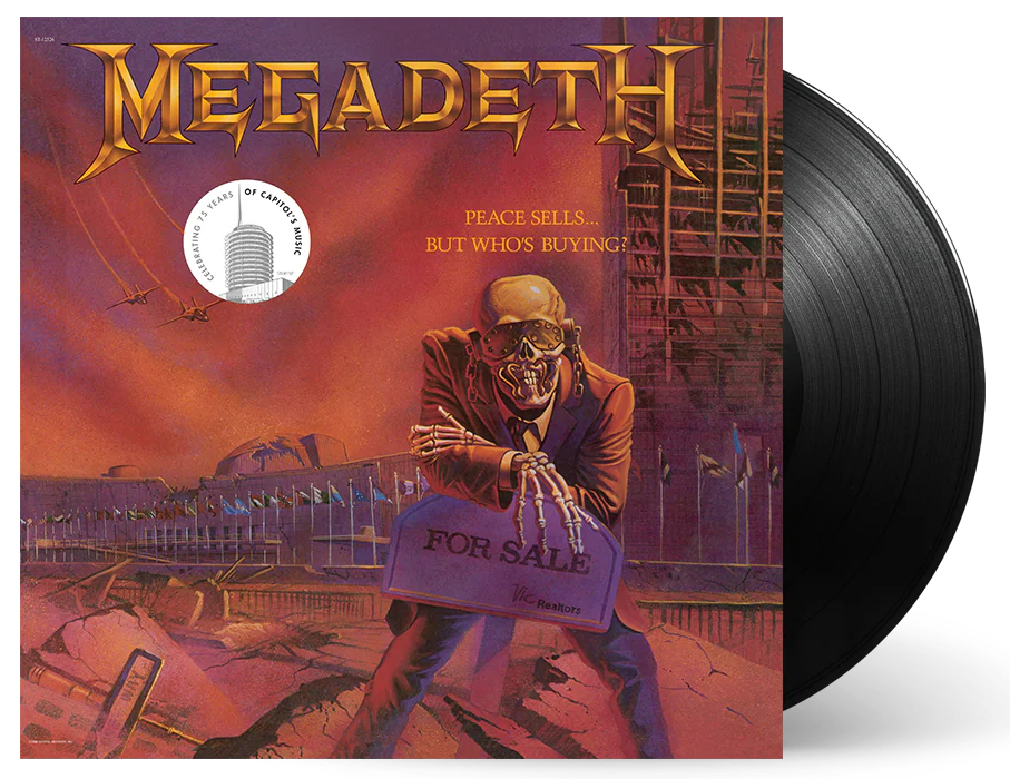 MEGADETH - PEACE SELLS BUT WHO'S BUYING (Limited Edition, 180 Gram Vinyl)