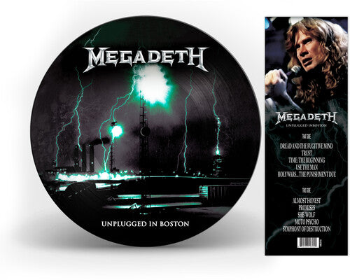 MEGADETH - UNPLUGGED UN BOSTON (Picture Disc Vinyl)