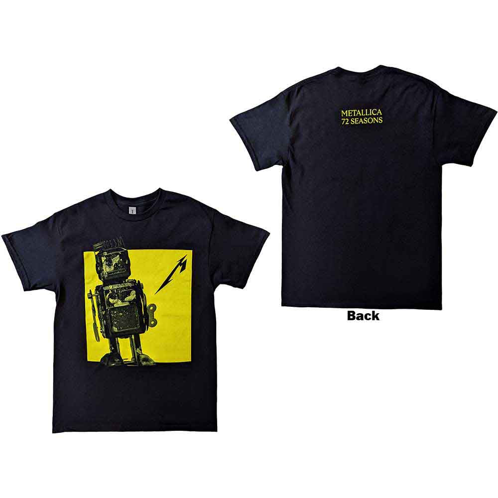 Metallica - 72 Seasons Burnt Robot Black