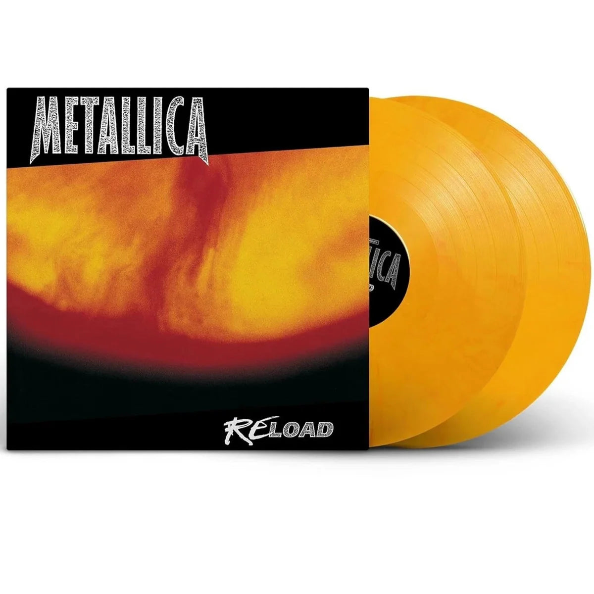 METALLICA - RELOAD: REMASTERED (Limited Edition, Double Flaming Yellow Vinyl) (2LP) [Import]