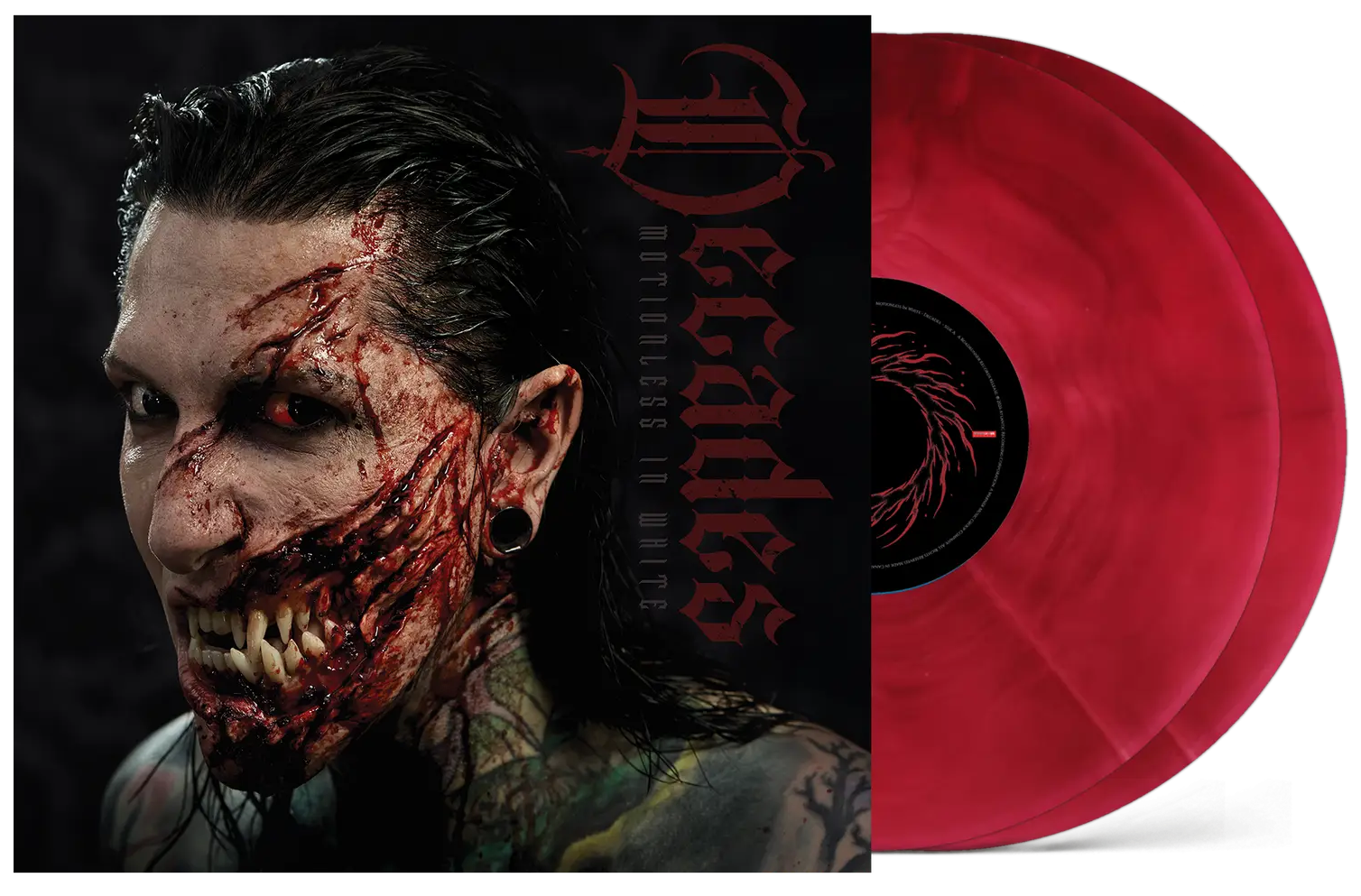 MOTIONLESS IN WHITE - DECADES (Double Red Marbled Vinyl) (2LP) [PREORDER]