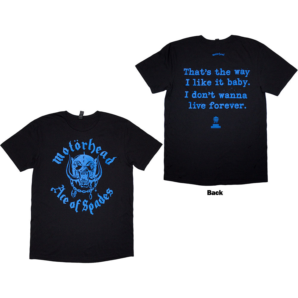 Motörhead - Ace Of Spades Lyric Black