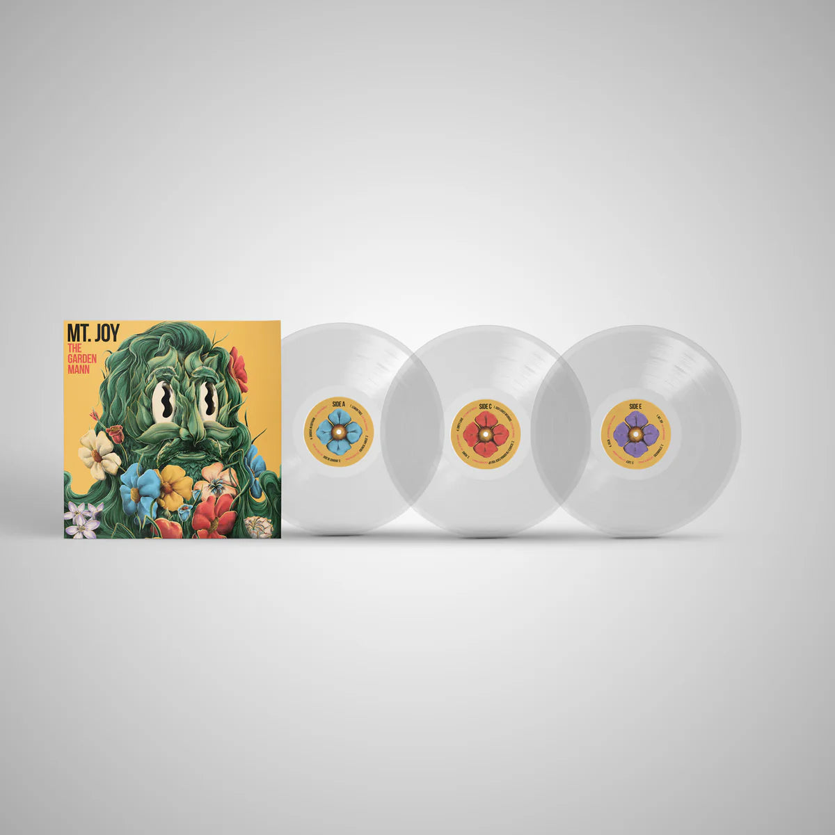 MT. JOY - THE GARDEN MANN (Indie Exclusive Deluxe Triple Gatefold, Triple Clear Skies Vinyl + Art Book) (3LP)