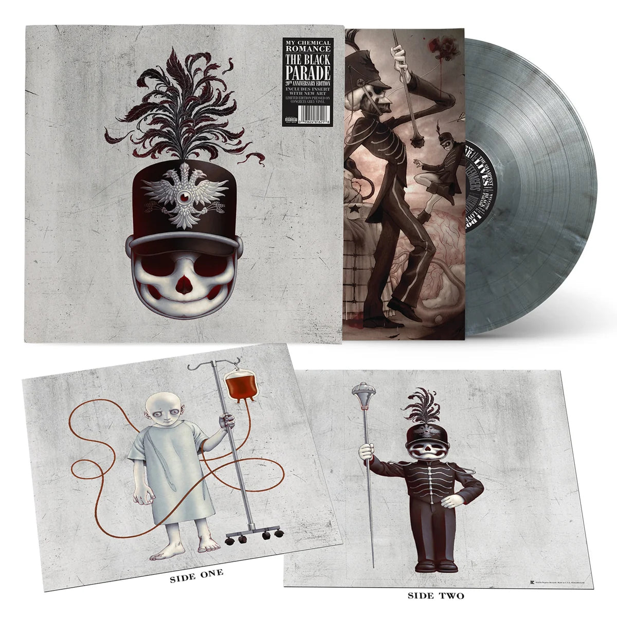 MY CHEMICAL ROMANCE - THE BLACK PARADE (20th Anniversary Edition, Concrete Grey Vinyl) [PREORDER]