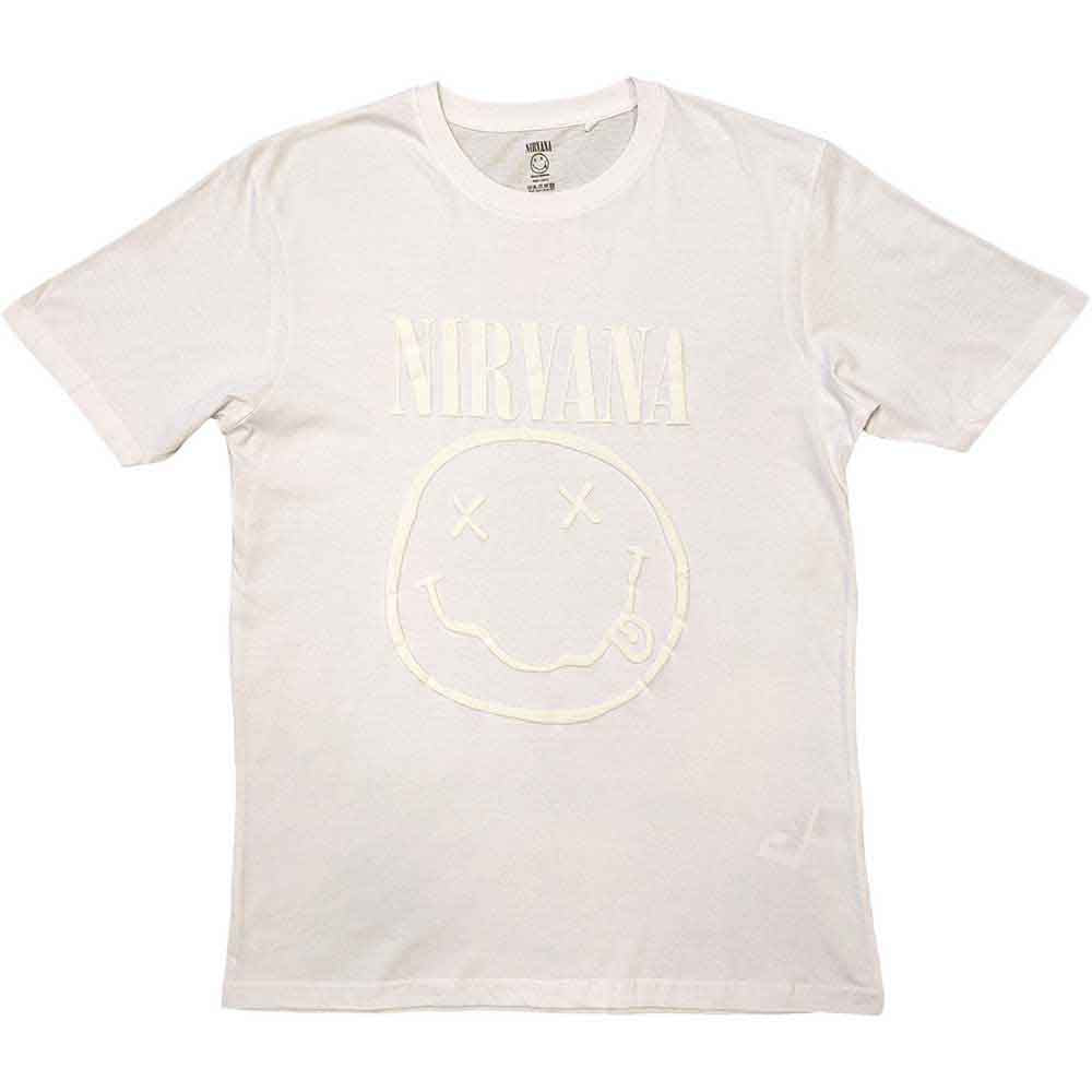 Nirvana - White Happy Face White