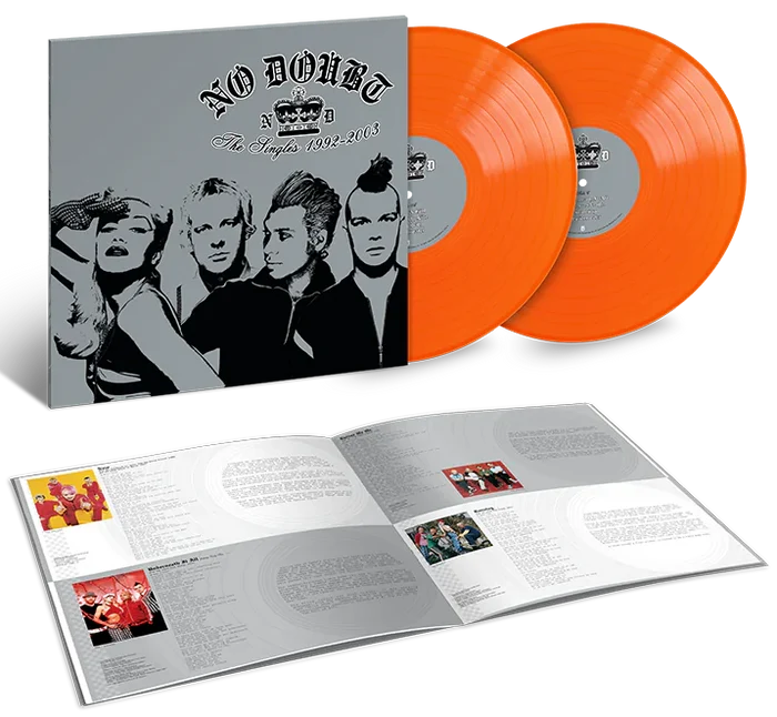 NO DOUBT - THE SINGLES 1992-2003 (Double Orange County Colored Vinyl, Booklet) (2LP)