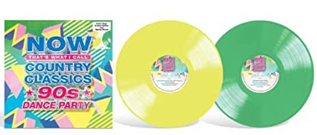 NOW THAT'S WHAT I CALL - COUNTRY CLASSICS: 90s Dance Party (Double Lemon & Spring Green Vinyl) (2LP)