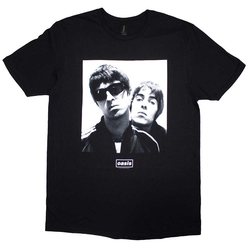 Oasis - Noel & Liam Square Photo Black