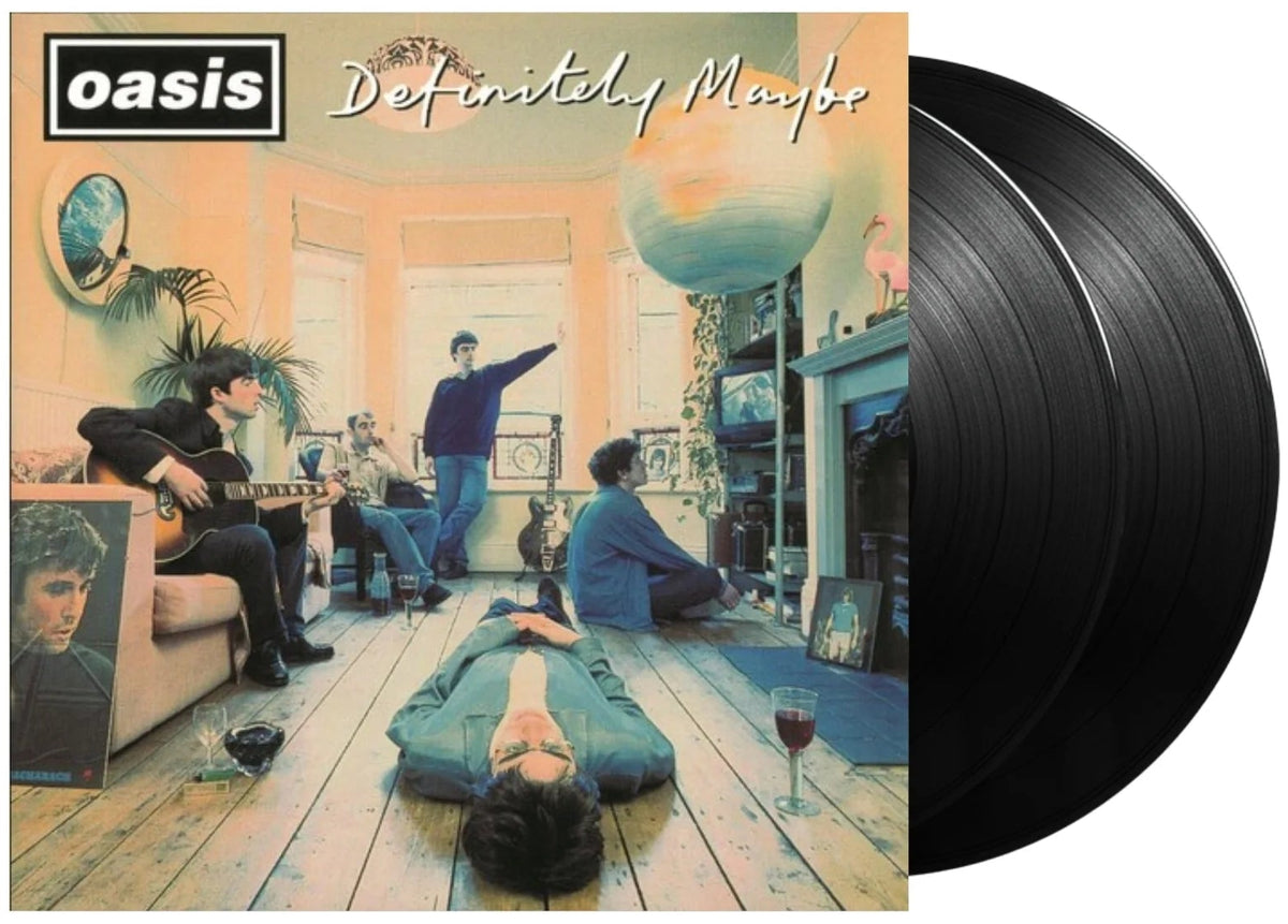 OASIS - DEFINITELY MAYBE (Gatefold LP Jacket, Remaster, Double Black Vinyl)(2LP)