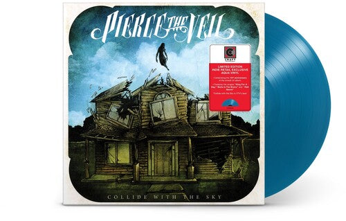 PIERCE THE VEIL - COLLIDE WITH THE SKY (Indie Exclusive, Aqua Vinyl)