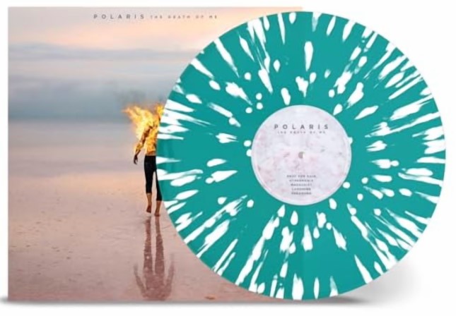 POLARIS - THE DEATH OF ME (Indie Exclusive, Turquoise & White Splatter Colored Vinyl)