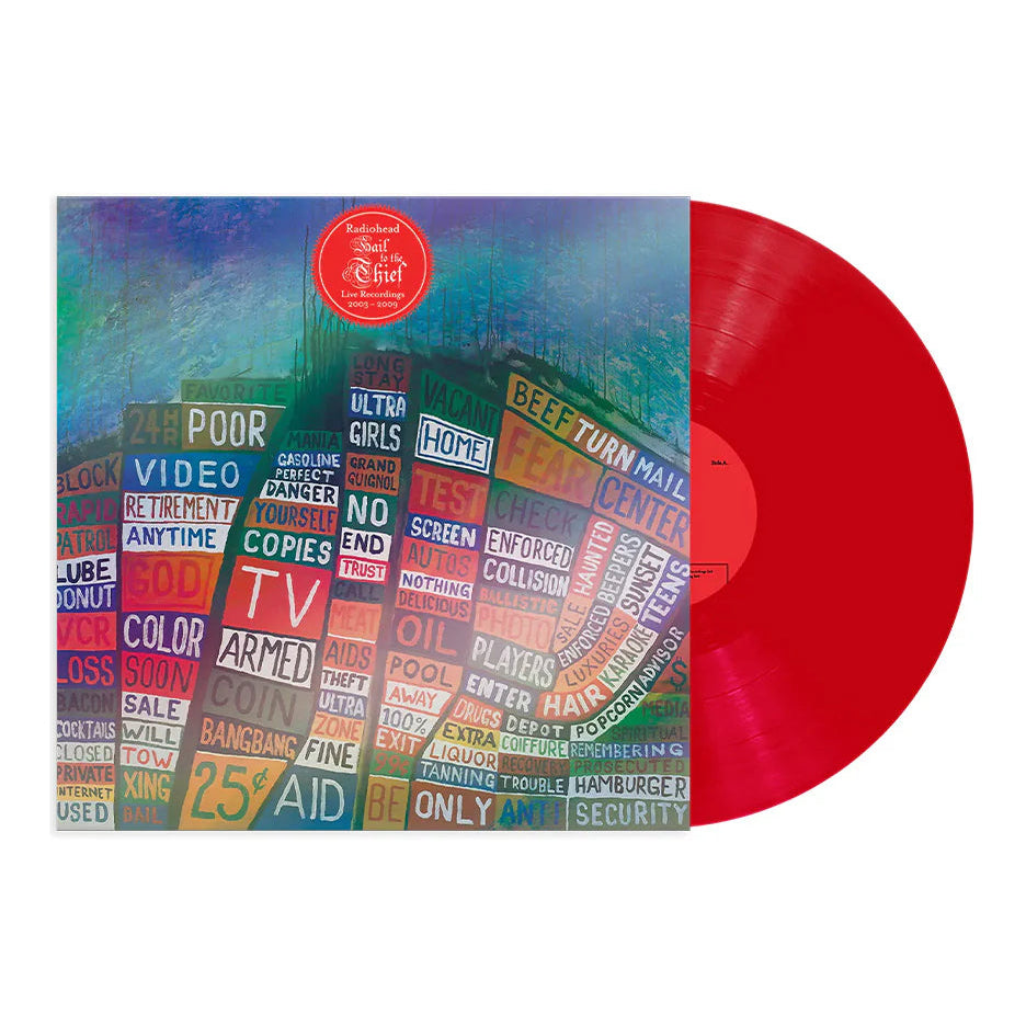 RADIOHEAD - HAIL TO THE THIEF (Live Recordings '03-'09, Indie Exclusive Red Vinyl)