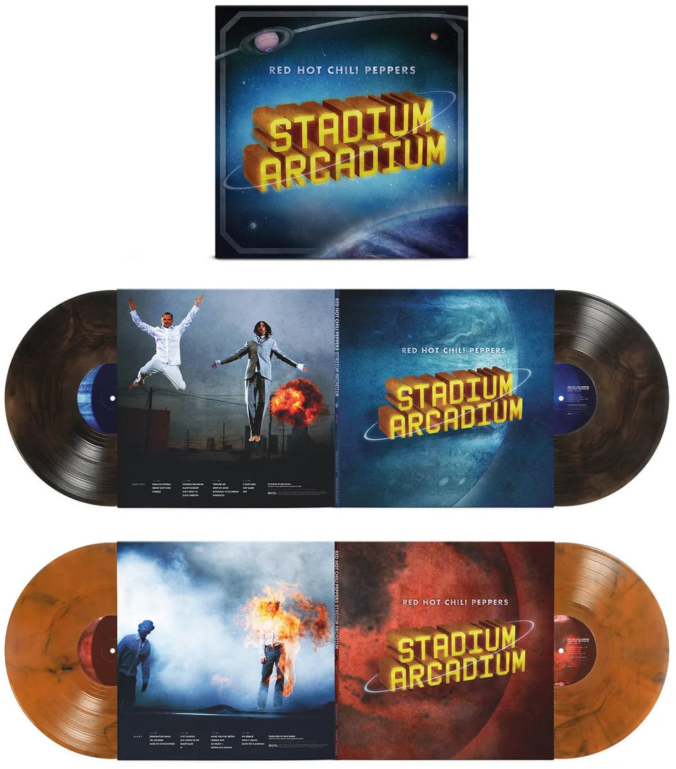 RED HOT CHILI PEPPERS - STADIUM ARCADIUM: 20th Anniversary (Indie Exclusive Limited Edition, Smoke & Orange Smoke Vinyl) (4lp) [PREORDER]