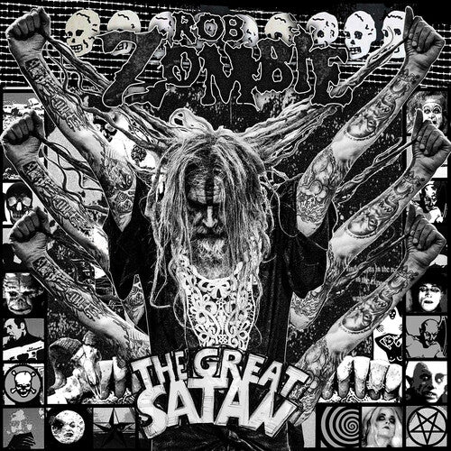 ROB ZOMBIE - THE GREAT SATAN (Indie Exclusive Black & White Swirl Vinyl)
