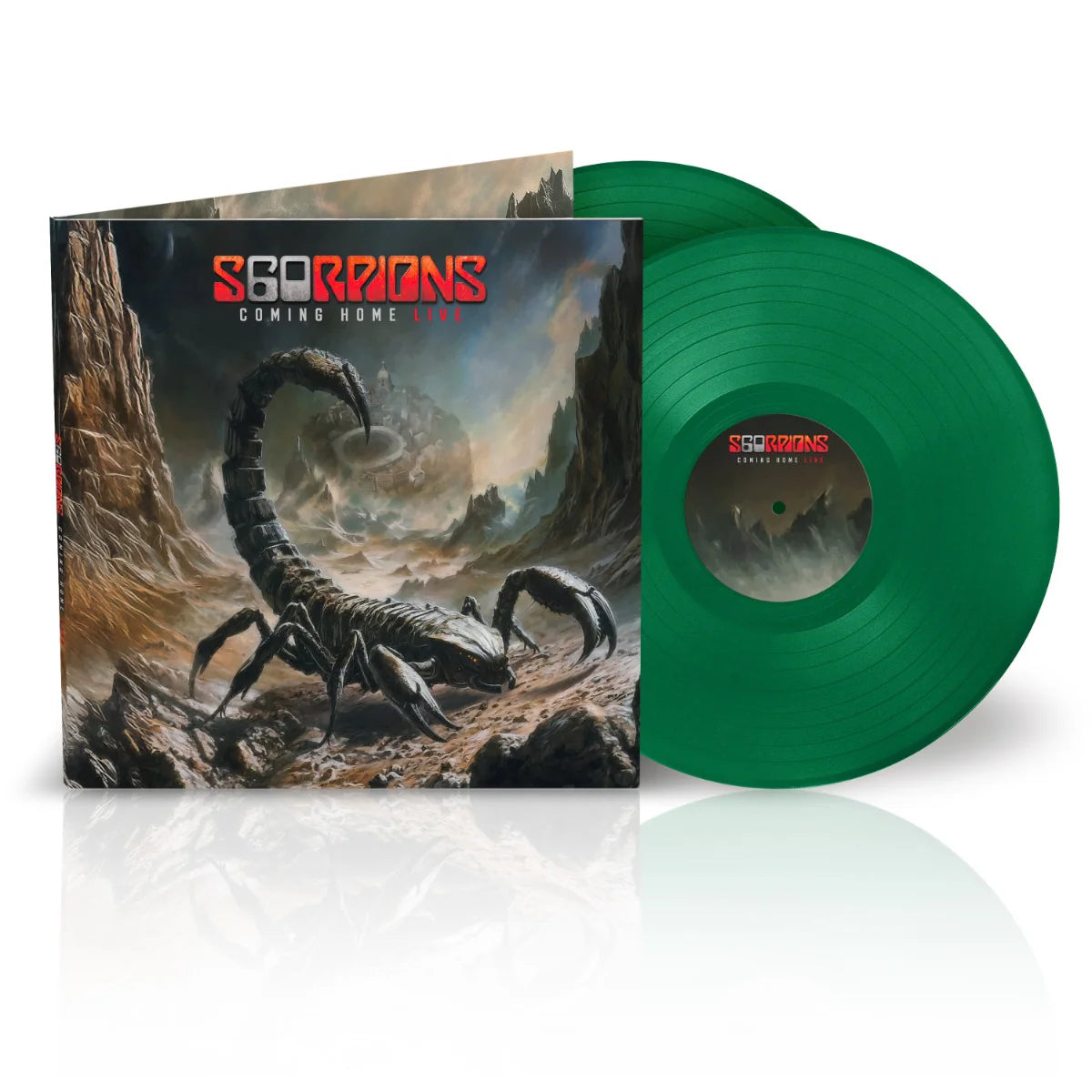 SCORPIONS - COMING HOME LIVE (Indie Exclusive 180 Gram Green Vinyl)(2LP)