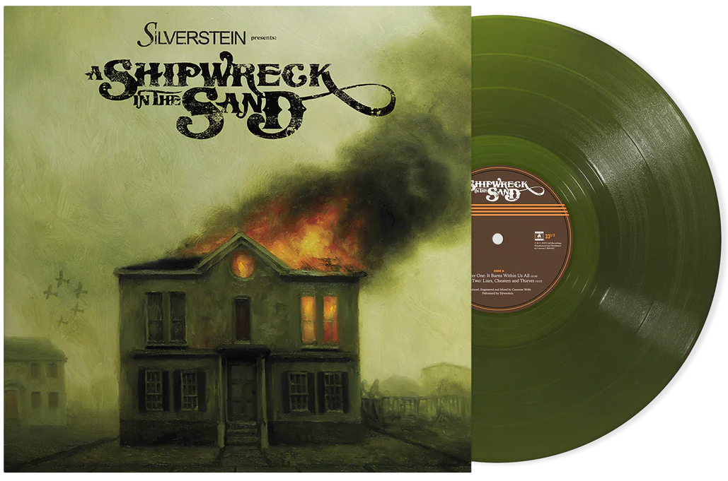 SILVERSTEIN - A SHIPWRECK IN THE SAND (Limited 1 of 500 Edition, Translucent Forest Green Vinyl)