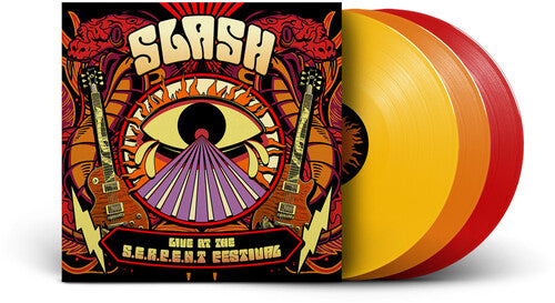 SLASH -  LIVE AT THE S.E.R.P.E.N.T. FESTIVAL (Colored Vinyl, Red, Orange, Yellow, Gatefold LP Jacket) (3LP)