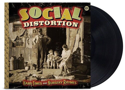 SOCIAL DISTORTION - HARD TIMES AND NURSERY RHYMES (Double Black Vinyl)(2LP)