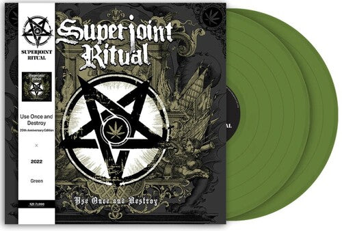 SUPERJOINT RITUAL - USE ONCE AND DESTROY (Indie Exclusive, Numbered 1 of 1000, Double Olive Green Vinyl) (2LP)