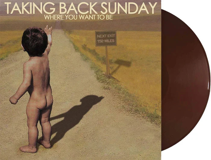 TAKING BACK SUNDAY - WHERE YOU WANT TO BE (Indie Exclusive, Limited Edition Brown Vinyl)