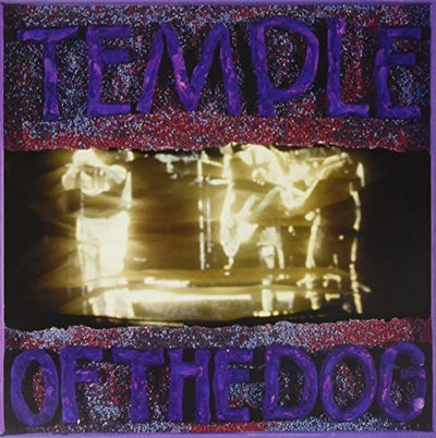 Album cover with 'Temple of the Dog' text and a reflective design.