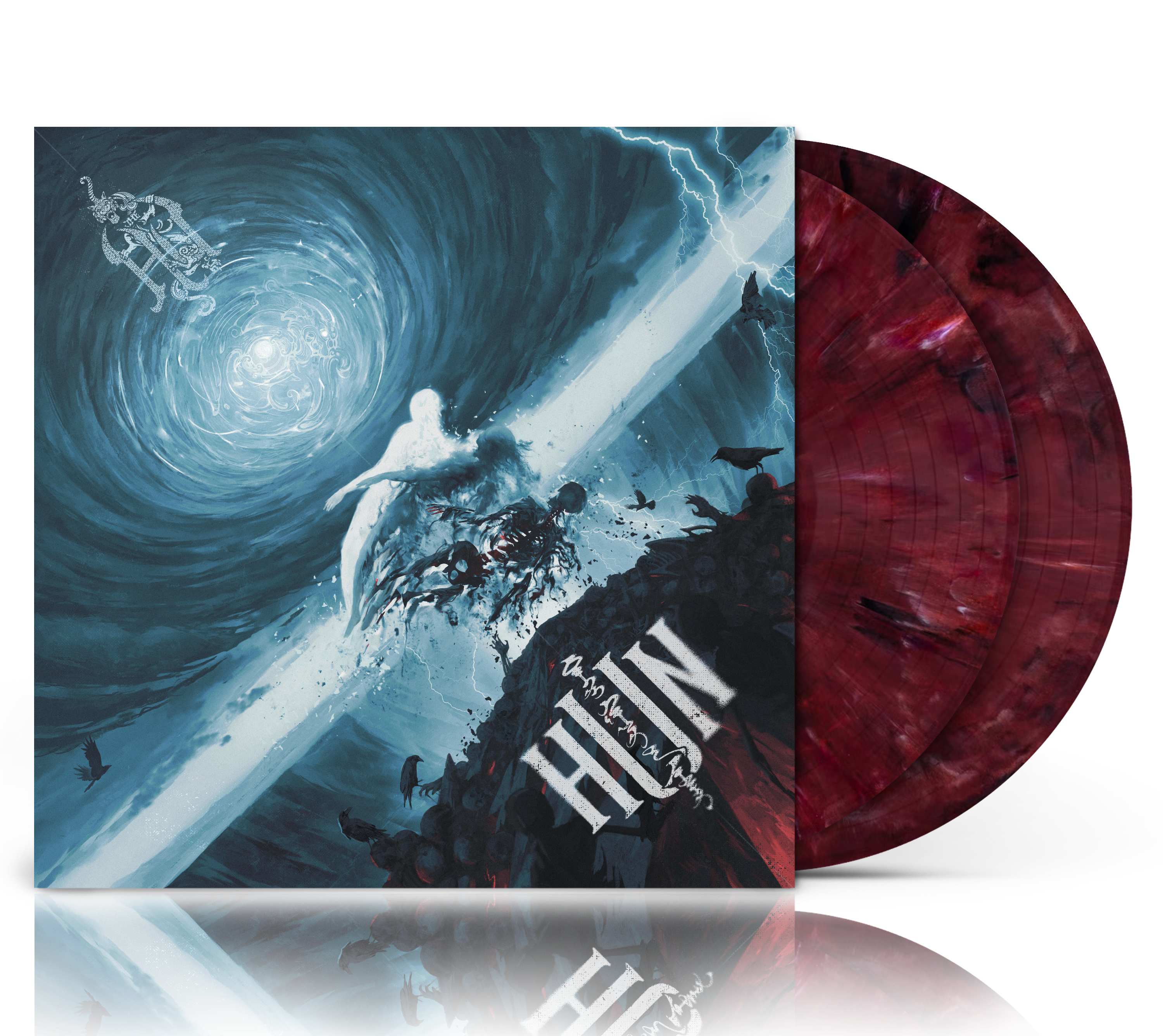 THE HU - HUN (Double Red Marble Vinyl + Poster) (2LP) [PREORDER]