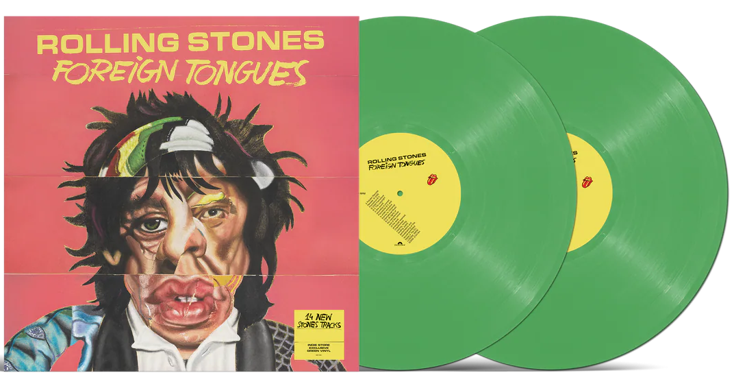 THE ROLLING STONES - FOREIGN TONGUES (Indie Exclusive, Double 180 Gram Green Vinyl) (2LP) [PREORDER]