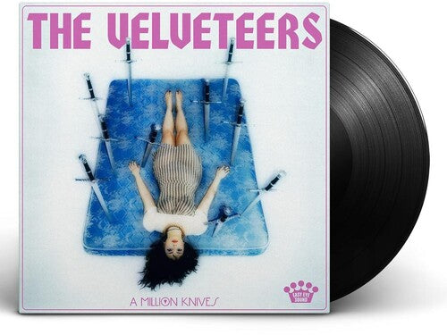 THE VELVETEERS - A MILLION KNIVES (Black LP)