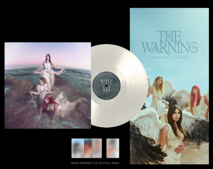 THE WARNING - EVERYTHING'S FALLING (Feather Colored Vinyl + Poster + Photocards) [PREORDER]
