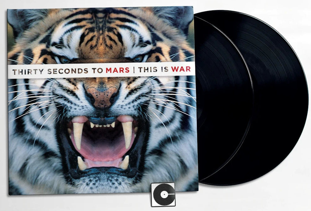THIRTY SECONDS TO MARS - THIS IS WAR (Double Black Vinyl + CD) (2LP)