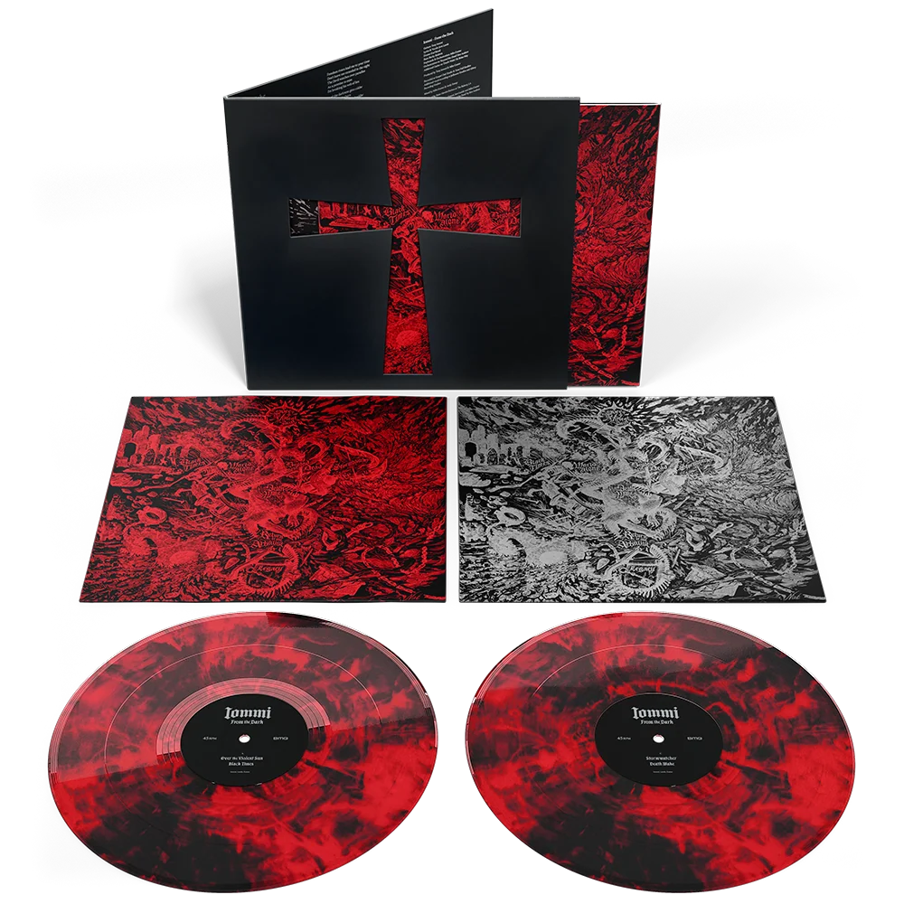 TONY IOMMI - FROM THE DARK (Indie Exclusive, Double 45RPM Red & Black Marble Vinyl) (2LP)