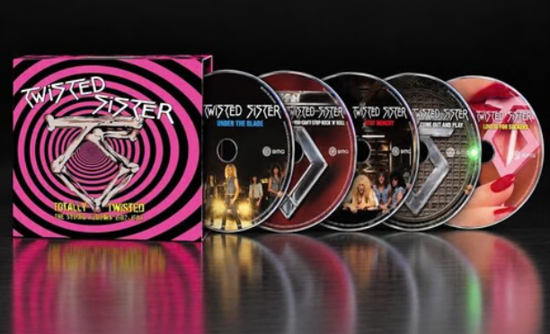 TWISTED SISTER - TOTALLY TWISTED: THE STUDIO ALBUMS 1982 - 1987 (Limited Edition, Multicolor CD Boxset) (5CD) [PREORDER]