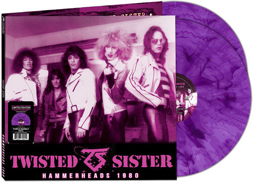 TWISTED SISTER - HAMMERHEADS 1980 (Limited Edition, Purple Marble Vinyl)(2LP)