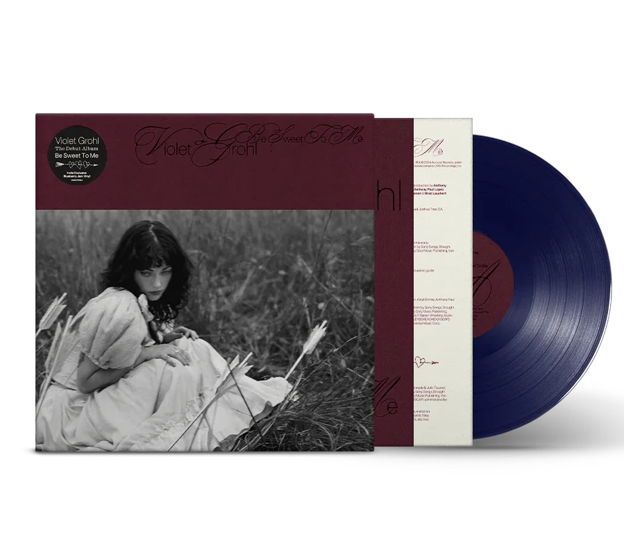VIOLET GROHL - BE SWEET TO ME (Indie Exclusive, Blueberry Jam Vinyl)[PREORDER]