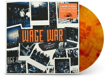 WAGE WAR - THE STRIPPED SESSIONS (Indie Exclusive, Orange Swirl Vinyl)