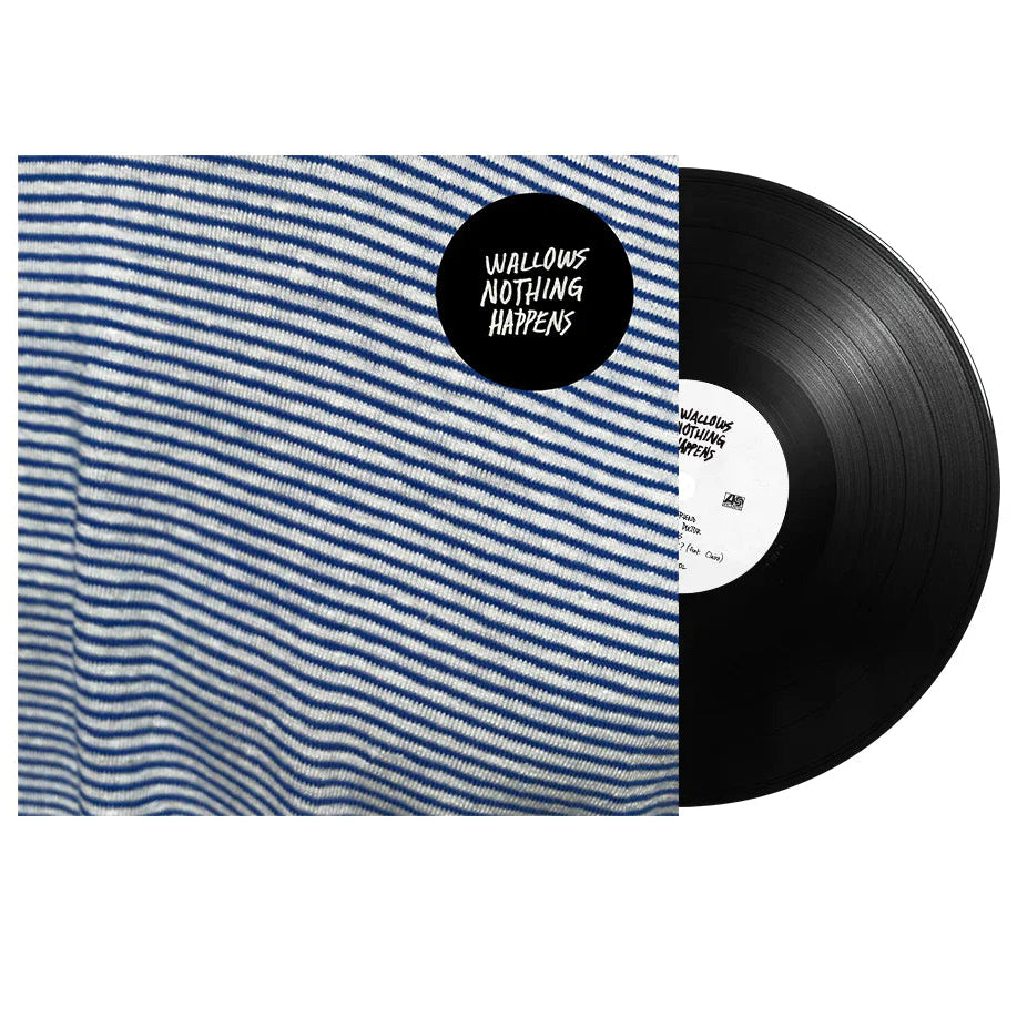 WALLOWS - NOTHING HAPPENS (Black Vinyl)