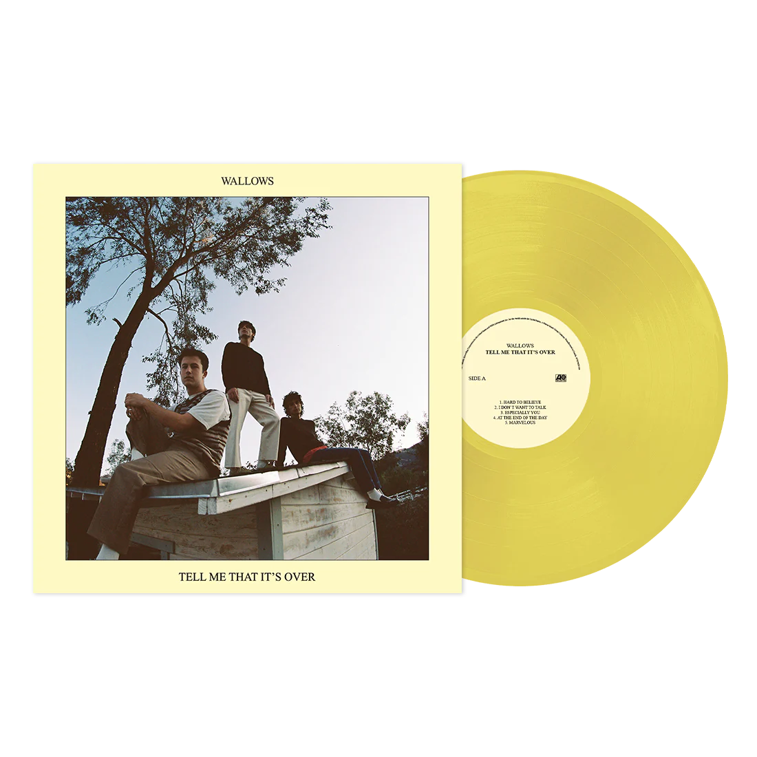 WALLOWS - TELL ME THAT IT'S OVER (Yellow Vinyl)